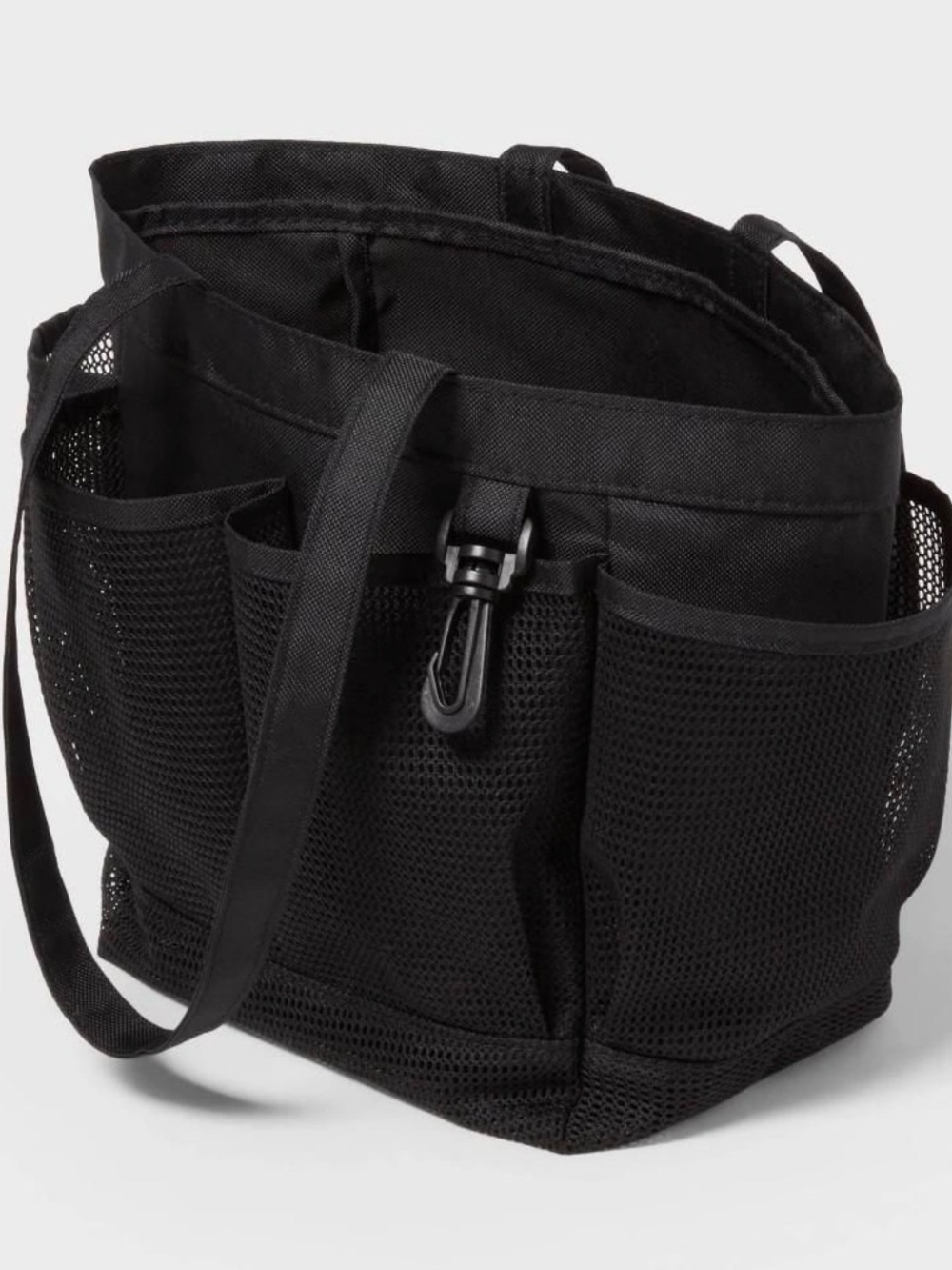 Mesh Shower Caddy for Dorm Black - Room Essentials™